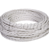 Ретро кабель витой 2x2,5 Белый, ТМ МезонинЪ GE70142-01 (1 метр)