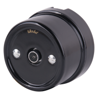 Розетка керамика телевизионная TV, Черный Werkel W5683008