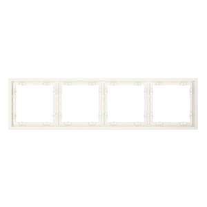 Рамка 4 местная, пластик, Хлопок, S70 Voltum VLS100413