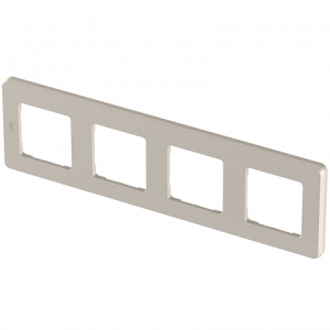 Рамка 4 местная, шампань, INSPIRIA Legrand 673968