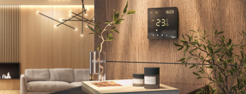 Терморегулятор теплого пола электронный, Черный, ArtGallery SE GAL001038