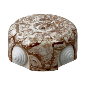 Распаечная коробка керамика D90, Мрамор, Retrika RR-09006