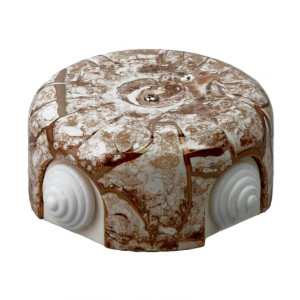 Распаечная коробка керамика D90, мрамор, Retrika RR-09006