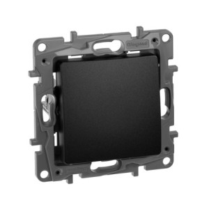 Выключатель 1 клав., антрацит, Etika Legrand 672601