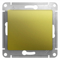 Выключатель 1 кл. проходной, Фисташковый, Glossa SE GSL001061