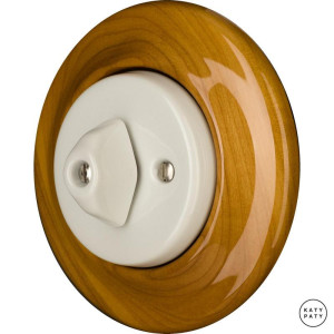 Ретро диммер фарфоровый, вишня глянцевая, Katy Paty LIPAGdm