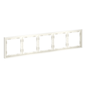 Рамка 5 местная, пластик, Хлопок, S70 Voltum VLS100513