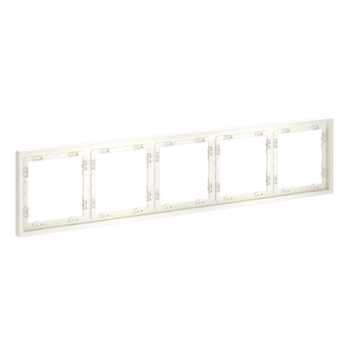 Рамка 5 местная, пластик, Хлопок, S70 Voltum VLS100513