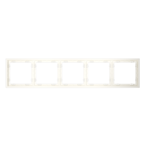 Рамка 5 местная, пластик, Хлопок, S70 Voltum VLS100513