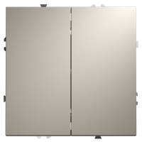 Кнопка без фиксации 2-кл., Кашемир, S70 Voltum VLS020603