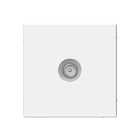 Розетка телевизионная TV, Белый, ArtGallery SE GAL000193