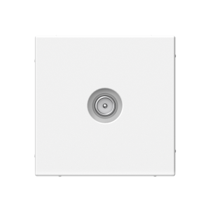 Розетка телевизионная TV, Белый, ArtGallery SE GAL000193