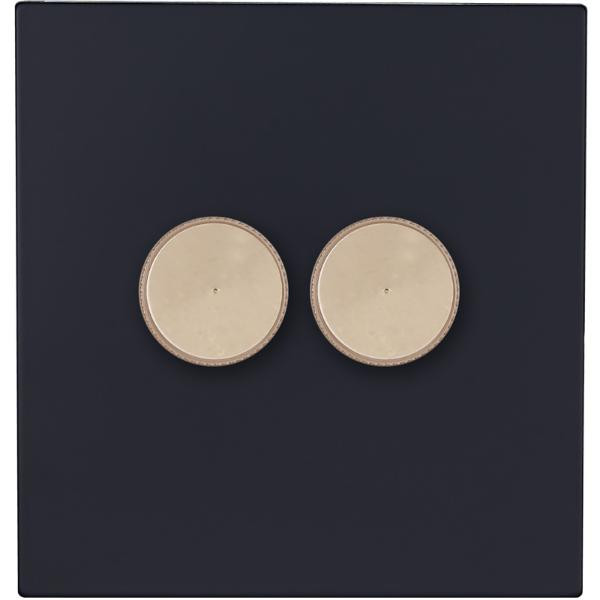 Ретро диммер 2 кл. 20-500Вт 250В (внутренний монт.), Черный, Castilla Salvador SJAN13BC9