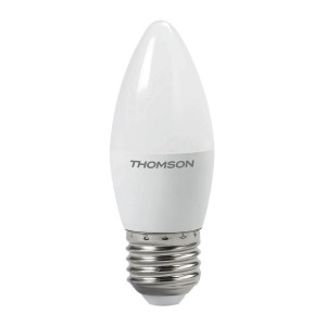 Лампа светодиодная Thomson E27 10W 4000K свеча матовая TH-B2024