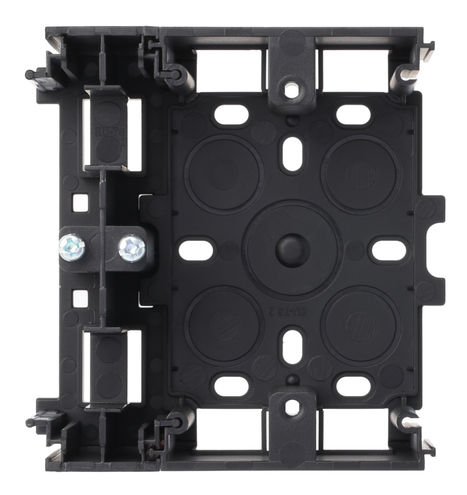 Дополн. модуль для коробки наклад. монтажа, Черный сатин, Rikkett 35997 MB
