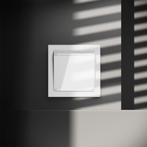 Выключатель карточный, Белый глянцевый, S70 Voltum VLS010701