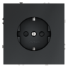 Розетка с З/К и шторками, Графит, VOLTUM S70 VLS040207 Розетка с З/К и шторками, Графит, VOLTUM S70 VLS040207