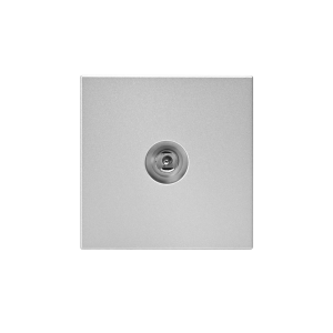 Розетка телевизионная TV, Алюминий, ArtGallery SE GAL000393