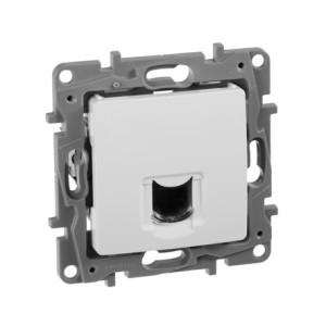 Розетка компьютерная RJ45 Cat. 6e, белый, Etika Legrand 672253