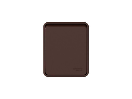Кнопка без фиксации 1кл., влагозащищенная IP54, Коричневый, AtlasDesign Profi54 SE ATN546015