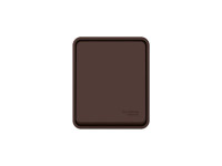 Кнопка без фиксации 1кл., влагозащищенная IP54, Коричневый, AtlasDesign Profi54 SE ATN546015