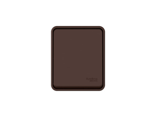 Кнопка без фиксации 1кл., влагозащищенная IP54, Коричневый, AtlasDesign Profi54 SE ATN546015
