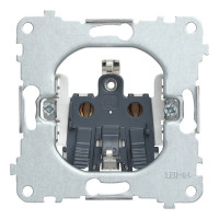 Механизм розетки с З/К без винтовой, Rikett 32130