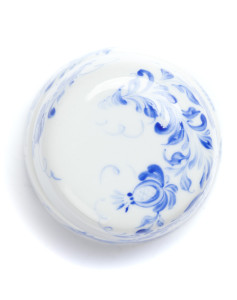 Распаечная коробка фарфор D60х45, Гжель, Salvador BOX1WT.GZ