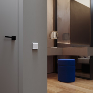 Выключатель карточный, Белый матовый, S70 Voltum VLS010702