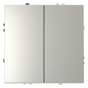 Кнопка без фиксации 2-кл., Сталь, S70 Voltum VLS020605