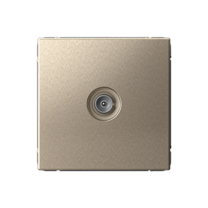 Розетка телевизионная TV, Шампань, ArtGallery SE GAL000593