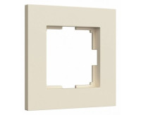 Рамка 1 местная пластик, Айвори матовый, Slab Werkel W0012962