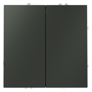 Кнопка без фиксации 2-кл., Титан, S70 Voltum VLS020606