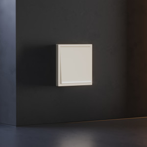 Клавиша для выключателя 1-кл с подсветкой, Хлопок, S70 Voltum VLS000213