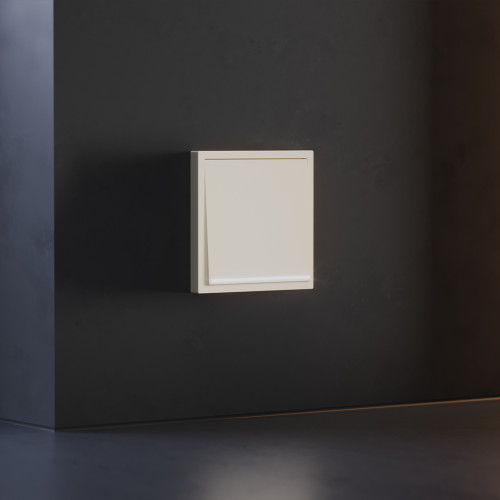 Клавиша для выключателя 1-кл с подсветкой, Хлопок, S70 Voltum VLS000213