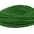 Ретро кабель витой 2x1,5 Зеленый шелк, Interior Wire ПРВ2150-ЗНШ  (1 метр)