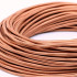 Ретро кабель круглый 3x2,5 Медный шёлк, Interior Wire ПДК3250-МДШ (1 метр)