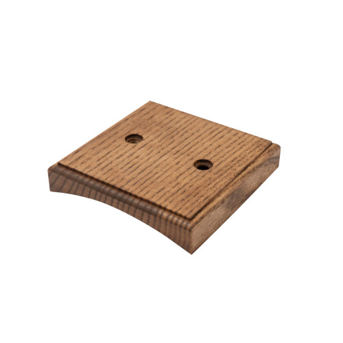 Накладка 1 местная деревянная на бревно D260 мм, ясень в масле, DecoWood ОММ1-260