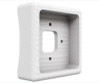 Накладка 1 местная деревянная на бревно D200-220, Белый, ТД МезонинЪ GE72725-01