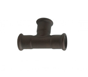 Тройник соединительный D15 мм., Состаренный металл, Villaris-Loft Metallic Premium 3071522