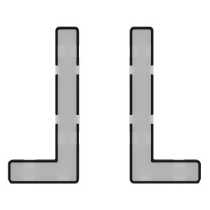 Модули подсветки клавиш выключателя 2-кл, S70 Voltum VLS080401