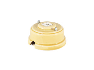 Розетка комп. RJ45 cat.6, керамика, Песочный Sabbioso, серебристая фурнитура, Leanza РК6ПС
