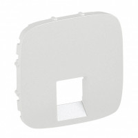 Лицевая панель розетки комп./ телеф. RJ45/RJ11, перламутр, Valena Allure Legrand 755419