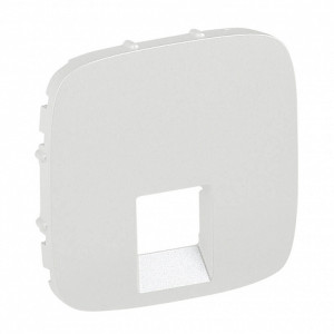 Лицевая панель розетки комп./ телеф. RJ45/RJ11, перламутр, Valena Allure Legrand 755419