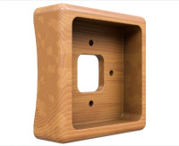 Накладка 1 местная деревянная на бревно D200-220, Ясень, ТД МезонинЪ GE72725-38