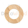 Рамка 1 местная деревянная под электрику ONEKEY, Ясень без тонировки, DecoWood ROC*1-AN