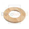 Рамка 1 местная деревянная под электрику ONEKEY, Ясень без тонировки, DecoWood ROC*1-AN