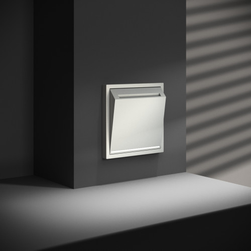 Выключатель карточный, Сталь, S70 Voltum VLS010705