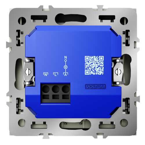 Выключатель карточный, Сталь, S70 Voltum VLS010705