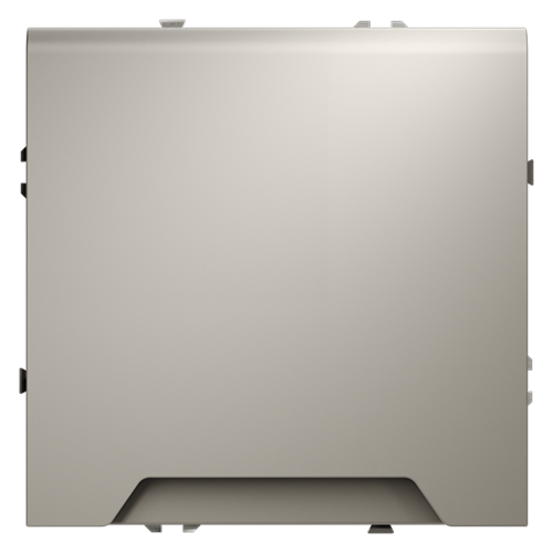 Розетка с З/К, шторками и крышкой, Кашемир, S70 Voltum VLS040303